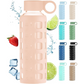 HydraFlow - Glazen Drinkfles met Tijdsindicator en Bescherming