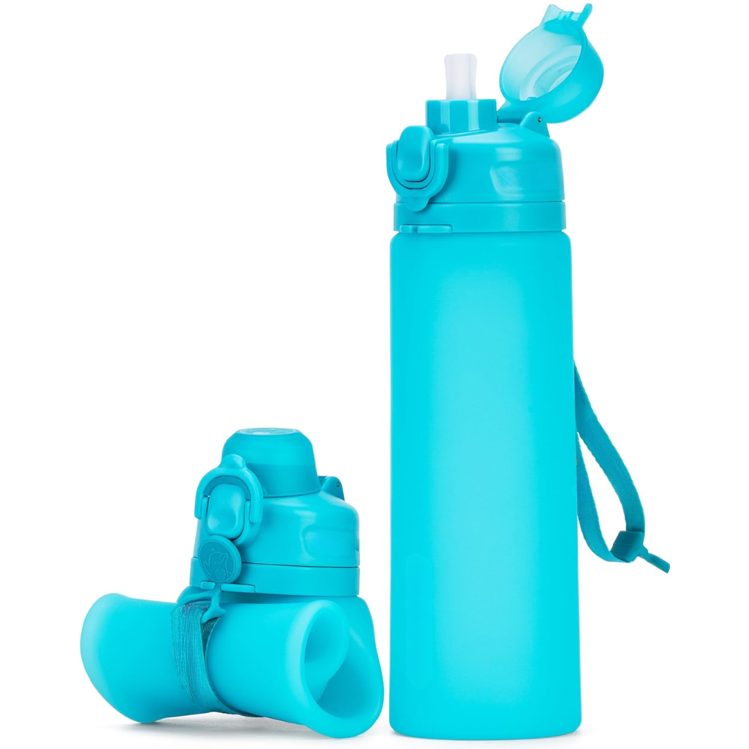 FlexiHydrate - Vouwbare Silicone Waterfles 600ml