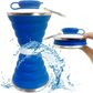 HydroFold - Handige Inklapbare Waterfles met Haak