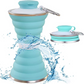 HydroFold - Handige Inklapbare Waterfles met Haak