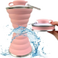 HydroFold - Handige Inklapbare Waterfles met Haak