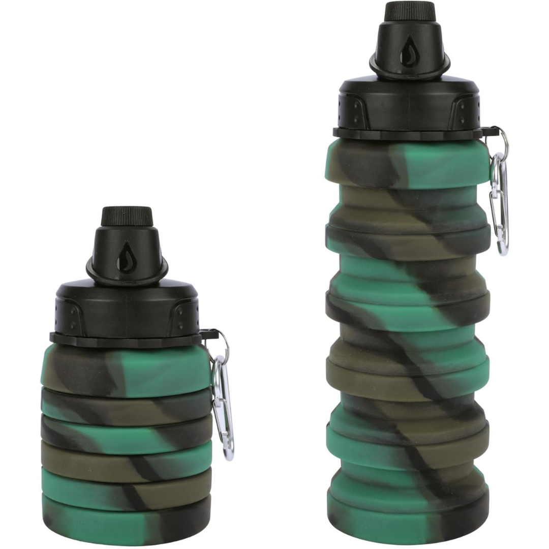 FlexiHydrate - Compact Inklapbare Waterfles voor Reizen