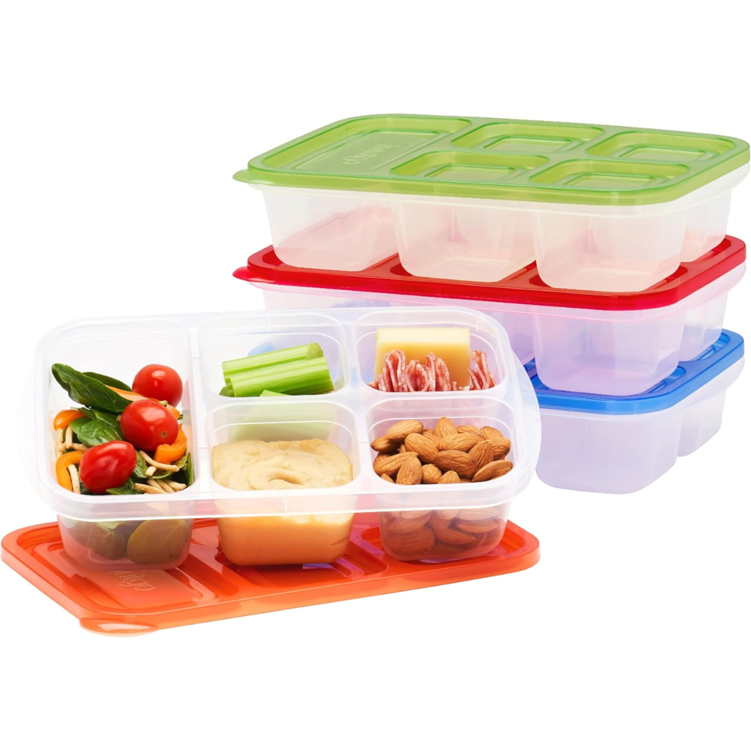 EcoStore - Duurzame 5-vak Opbergdozen Set van 8