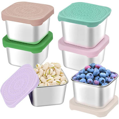 SnackBox Pro - Duurzame RVS Dozen voor Kinderen