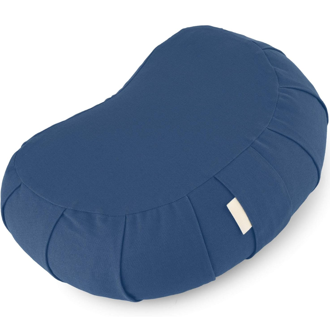 EcoCalm – Curved Meditatiekussen van Organisch Katoen