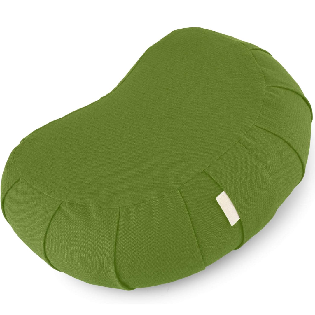 EcoCalm – Curved Meditatiekussen van Organisch Katoen