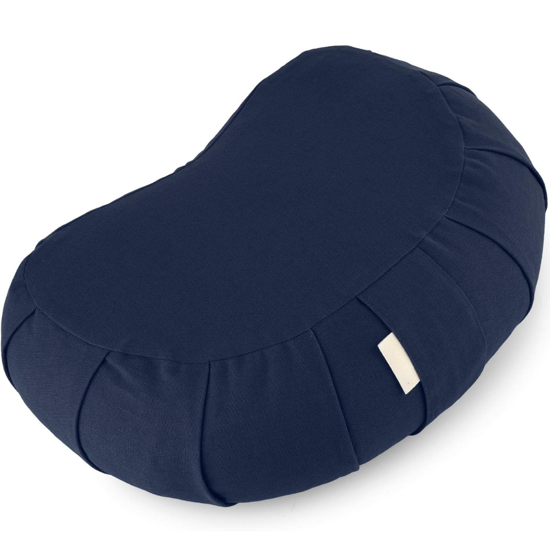EcoCalm – Curved Meditatiekussen van Organisch Katoen
