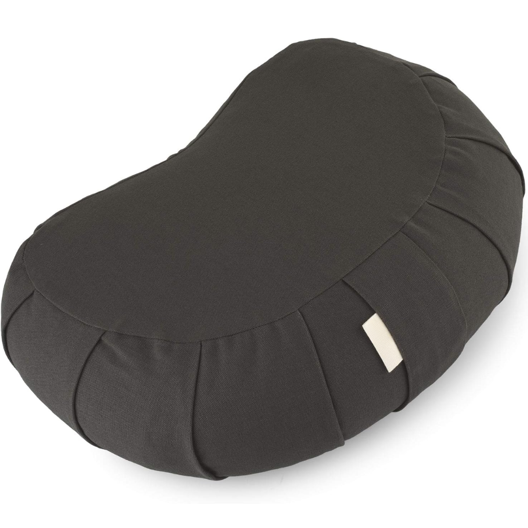 EcoCalm – Curved Meditatiekussen van Organisch Katoen