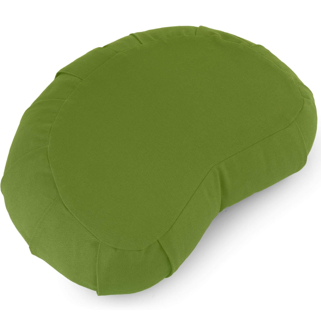 EcoCalm – Curved Meditatiekussen van Organisch Katoen