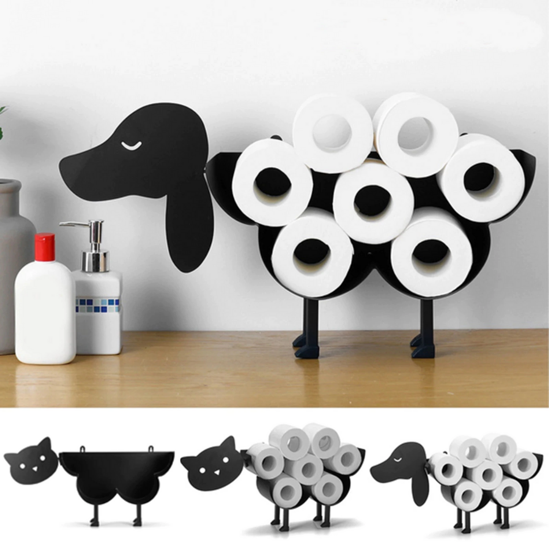 FunShape - Speelse Toiletrolhouder met Dierenontwerp