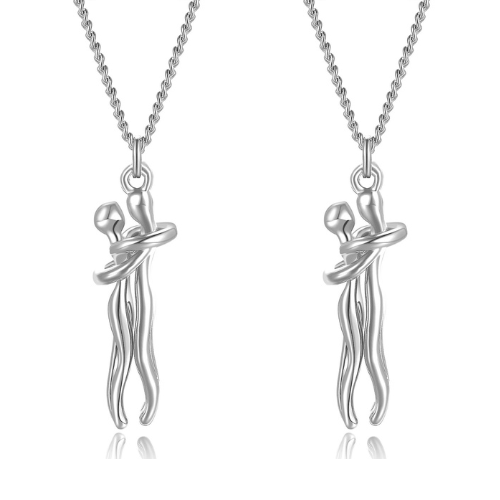 Luxe Hanger Ketting voor Koppels | Tijdloze Liefde en Stijl