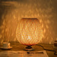 VintageBamboo - Bamboe Vintage Tafellamp