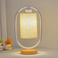 Timeless Elegance - Vintage Houten LED Lamp met Dimbare Functie