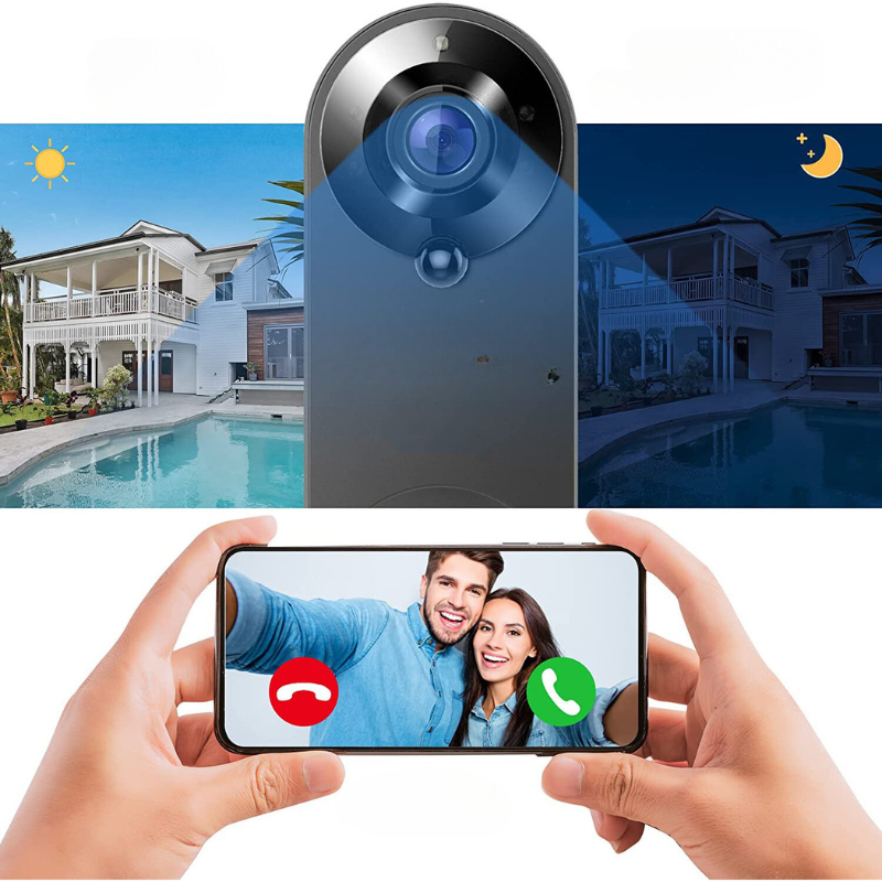 Draadloze Beveiligingscamera Buiten – Vivocam™ Slimme WiFi Camera met Nachtzicht