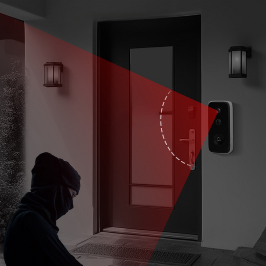 SmartRing Doorbel - Draadloze 3MP Camera voor Buiten