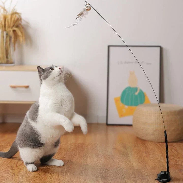 Natuurlijke Speeltijd - Interactieve Vogel voor Katten