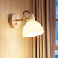 EssenceGlow - Minimalistische Witte Glazen Wandlamp