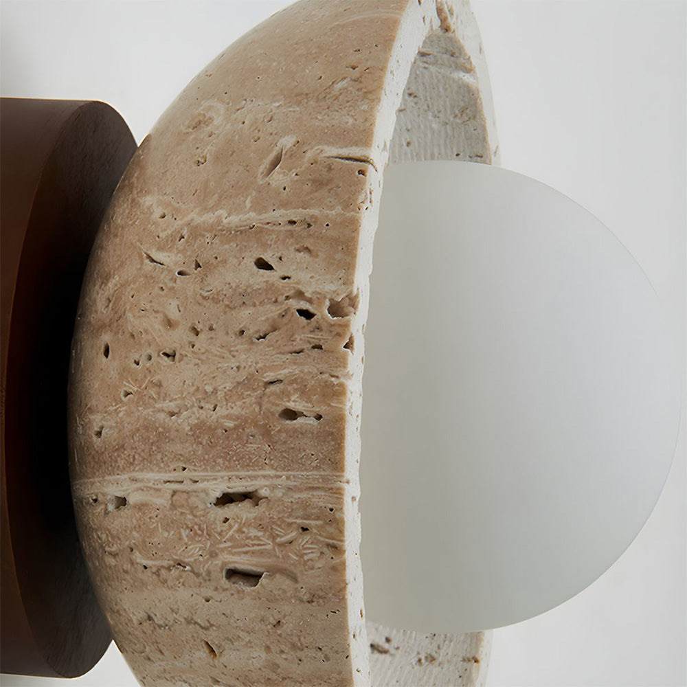 EdgeStone - Stijlvolle Beige Industriele Wandlamp