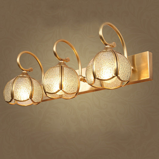 Luminous Elegance – Stijlvolle Meerkoppige Badkamer Wandlamp