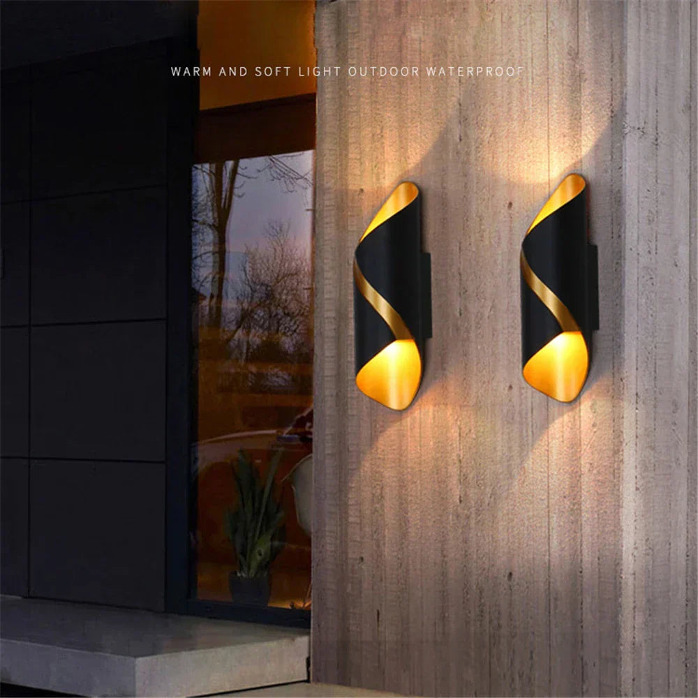ClartéAquatique Wandverlichting – Luxe LED Wandlamp voor Buiten