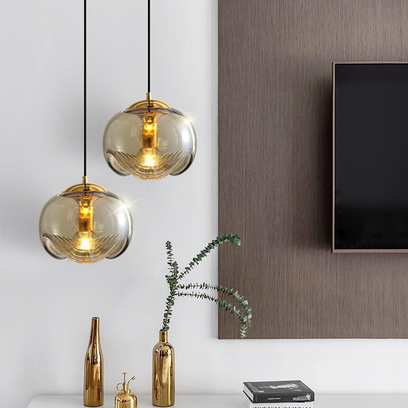 LumiVague Plafondlamp - Modern Artistieke Hanglamp voor Jouw Interieur