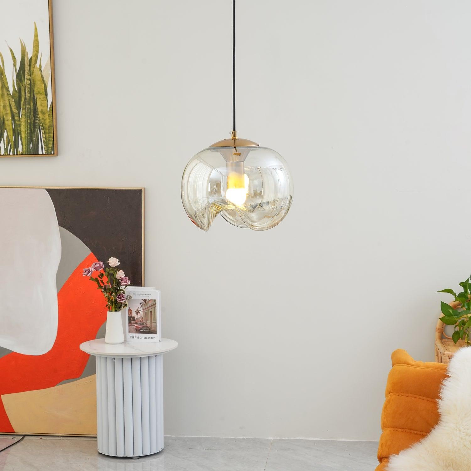 LumiVague Plafondlamp - Modern Artistieke Hanglamp voor Jouw Interieur