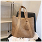 EcoChic Handbag - Stijlvolle Rieten Damestas