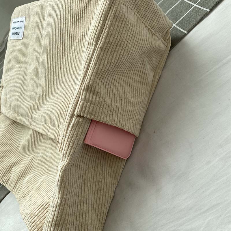 StyleLoom - Luxe Corduroy Schoudertas voor Vrouwen