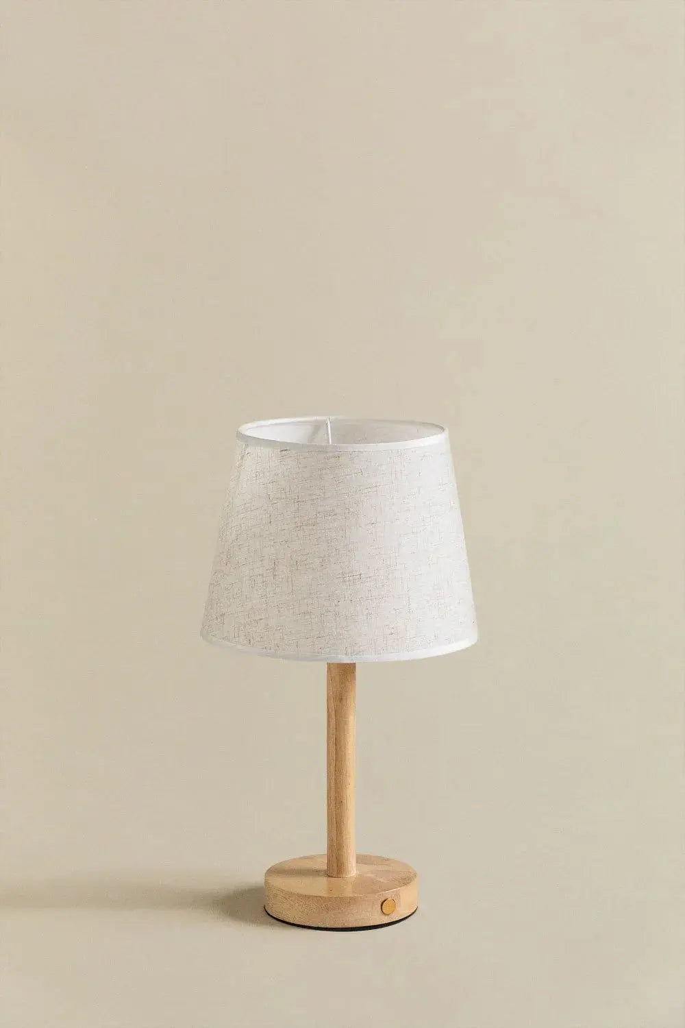 Houten LED Nachtlamp WoodGlow – Modern & Draadloos Verlicht