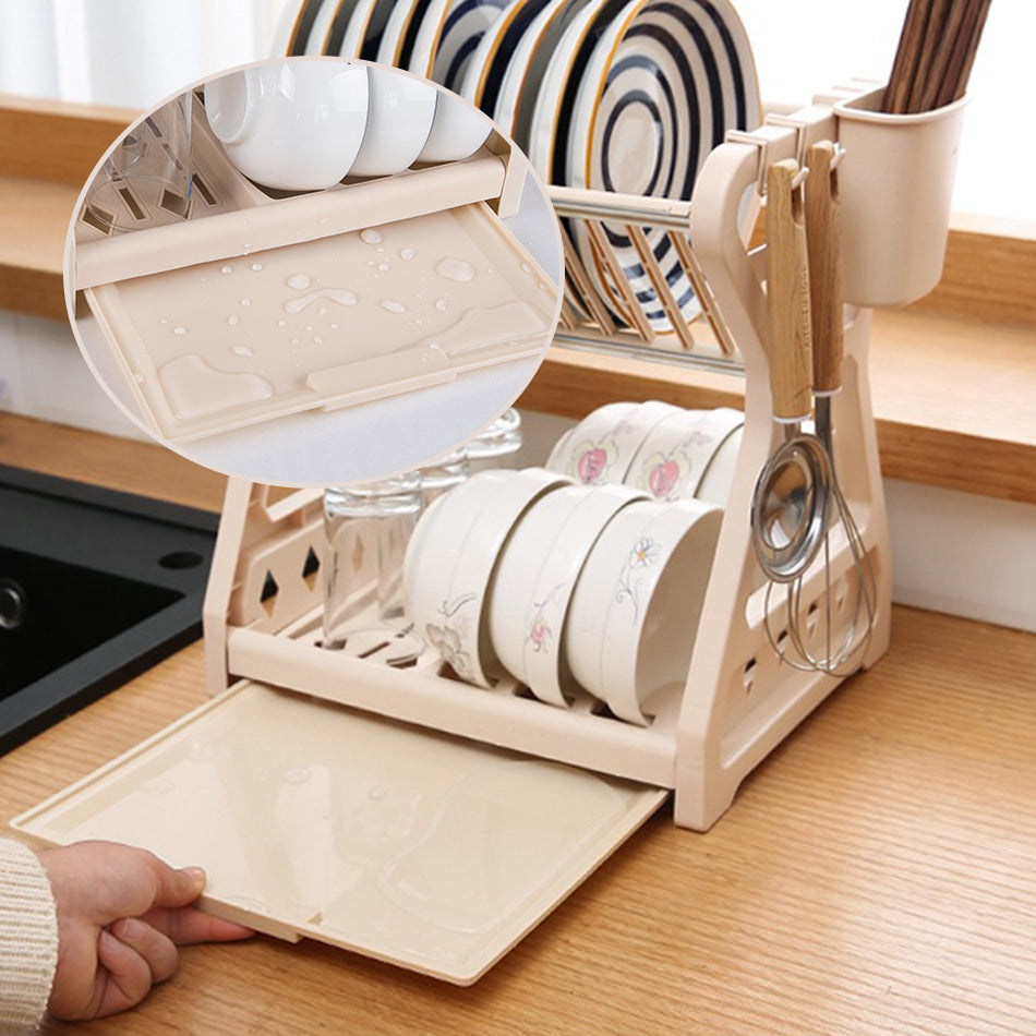 RackMaster - Elegante Opvouwbare Afdruiprek voor de Keuken