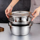 Master Chop - Stijlvolle 3-in-1 Snijlade van RVS