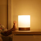 LumiGlow Verfijnde Glazen Tafellamp met Touch-LED