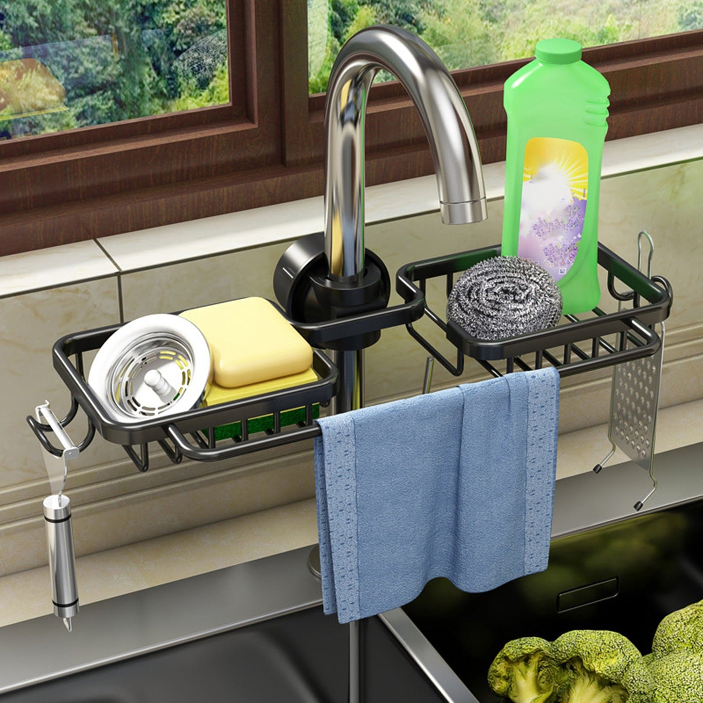 SinkMaster Organizer - Praktische Oplossing voor een Net Keuken