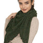 SoftWeave Scarf - Elegant Ajour Strick in Lichte Stof