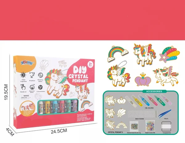 SparkleArt - Creatieve DIY Schilder Sleutelhanger