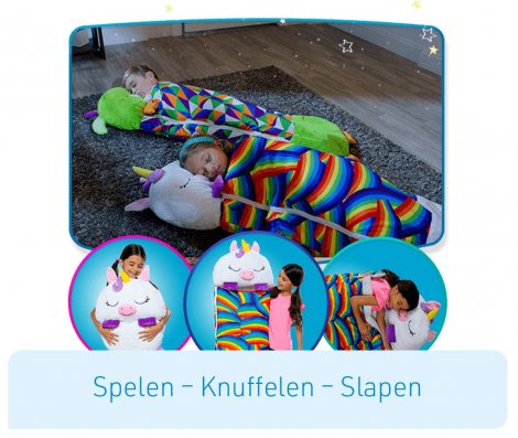 CozyCuddle - Multifunctionele Deken, Slaapzak en Kussen