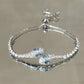 Elegante Zilveren Slangenarmband met Sprankelende Zirkonia - Lyra