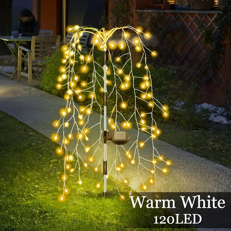 SolarGlimmer - Tuinlamp op Zonne-energie met 8 Verlichtingsstanden