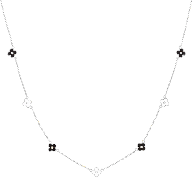 Graceful Floral Pendant Necklace - Lilliane