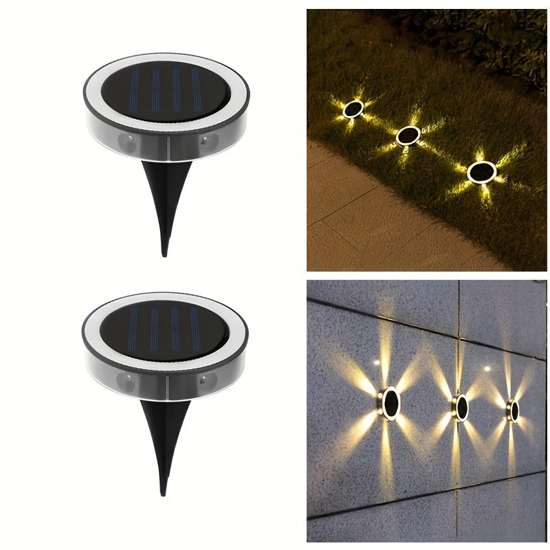 SolarGlow – 6 LED Tuinverlichting met Zonne-energie