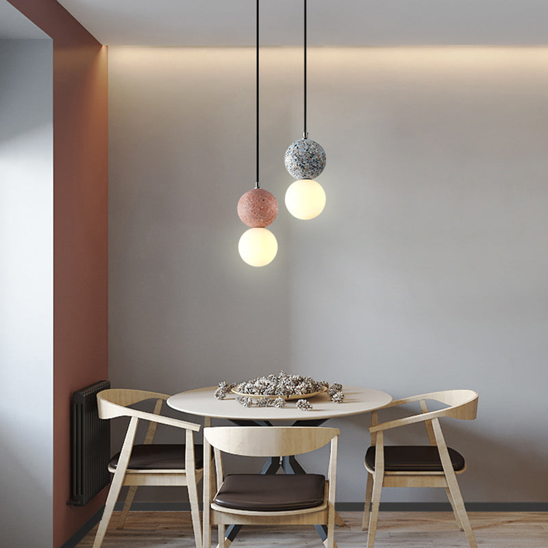 Aurora Glow - Luxe LED Hanglamp in Zwart/Wit