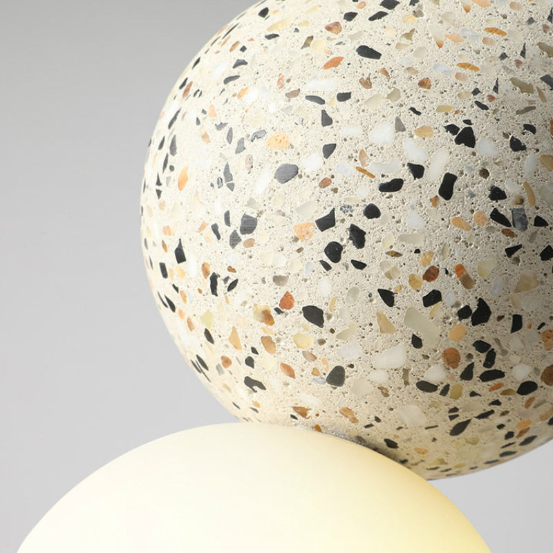 Aurora Glow - Luxe LED Hanglamp in Zwart/Wit
