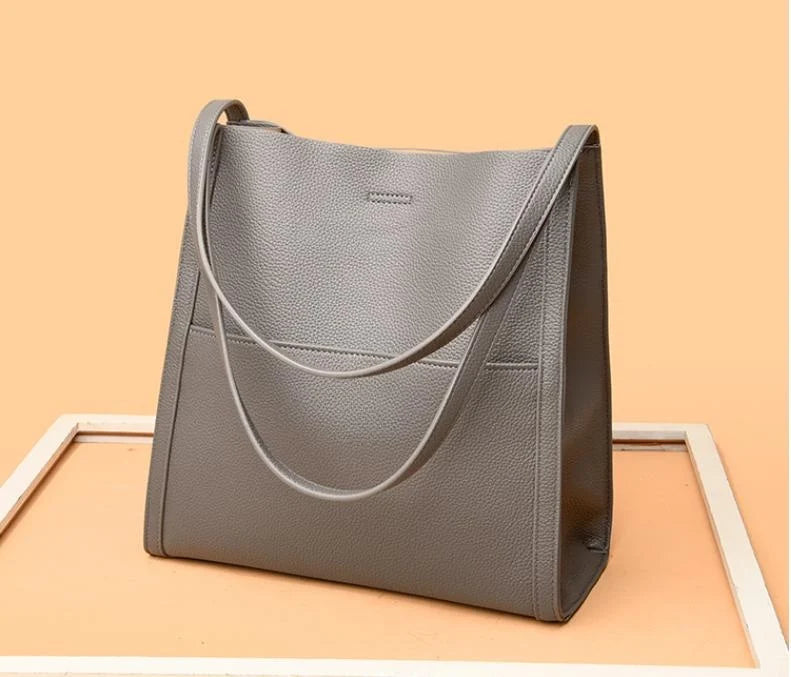 LuxeCarry - Elegante Leren Schoudertas voor Dames