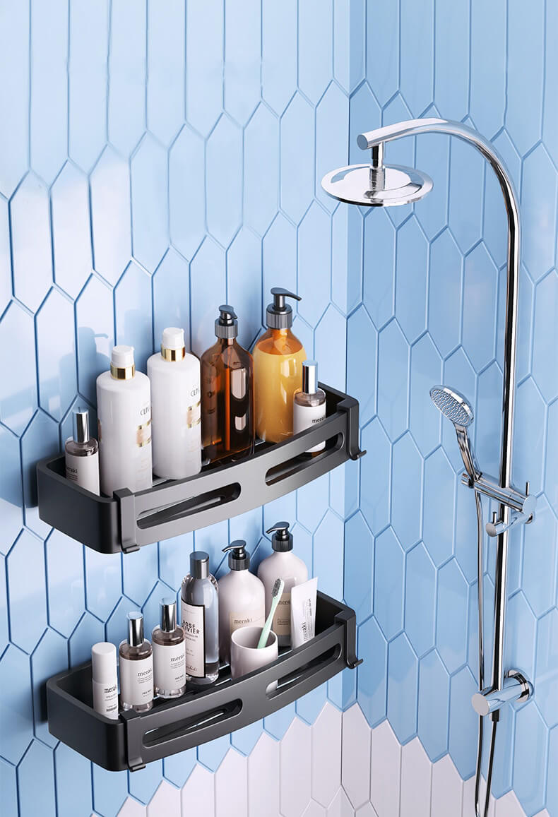 Stijlvolle SilverCaddy - Perfecte Badkamer Organizer voor Al je Benodigdheden