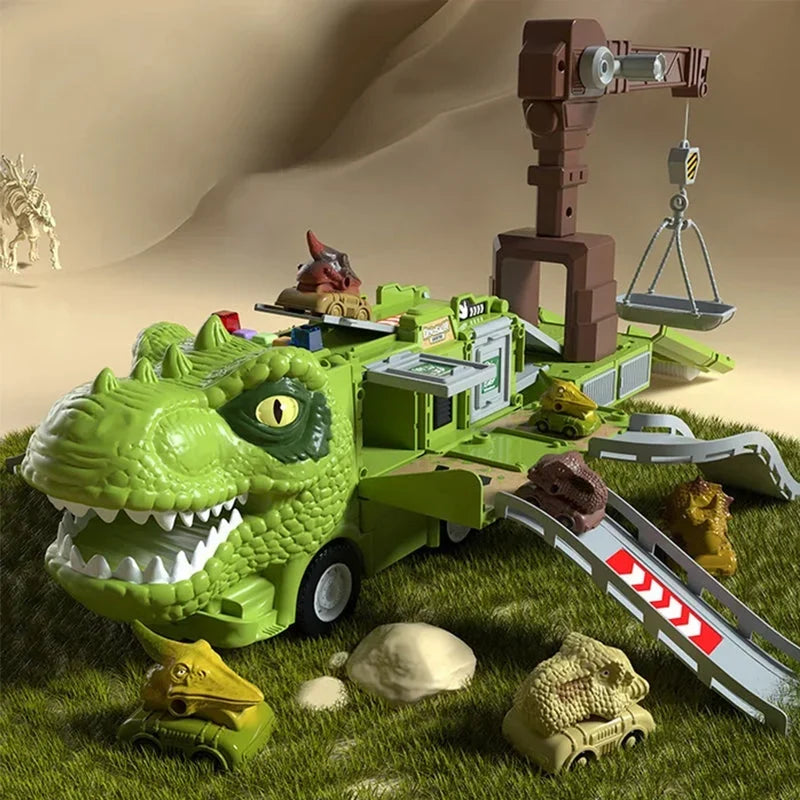 DinoRoar Truck - Vouwbare Dinosaurussen Avonturenwagen
