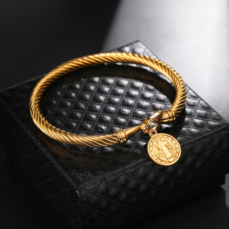 Benedetta - Elegante Heilige Benedictus Bedelarmband