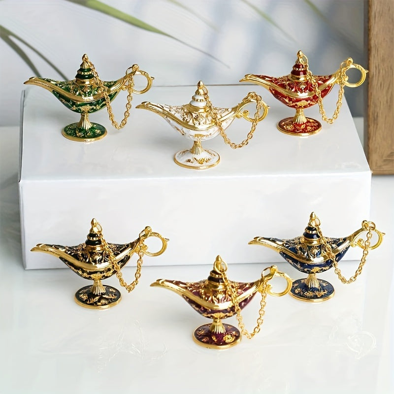 AladdinWish Lamp – Vintage Metalen Olieverlichting