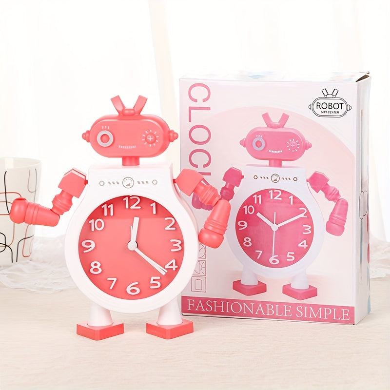 TimeBuddy Clock – Speelse Robot Wekker met Alarm