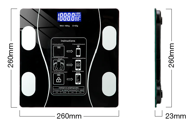 FitScale Pro – Precisie Lichaamsanalyse in een Oogwenk