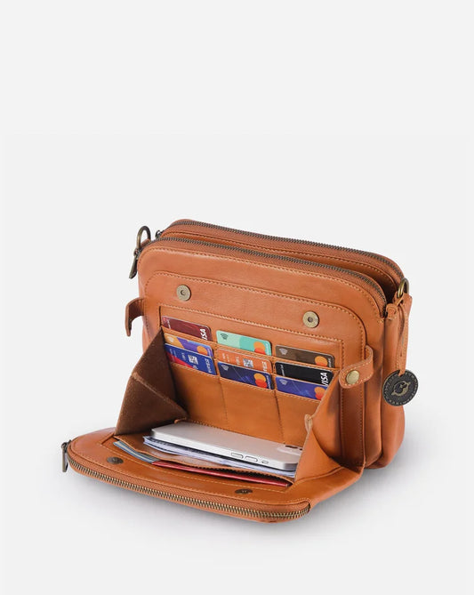 UrbanCraft Bag - Elegante Leren Crossbody Tas